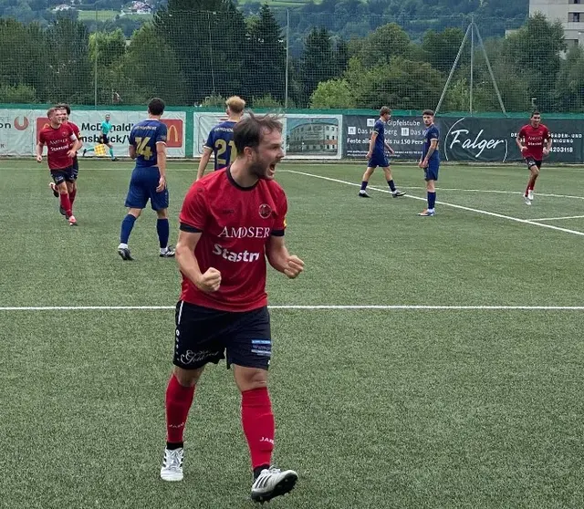 Die SVG Reichenau darf über Uniqa-ÖFB-Cupsieg jubeln: Max Plattner (2), Mario Kleinlercher und Stefan Kordic treffen beim 4:1-Heimsieg zum Start in die neue Saison. | Foto: SVG Reichenau