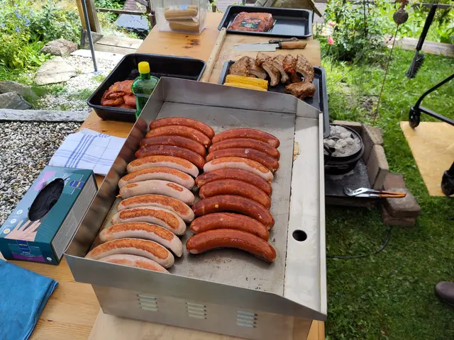Das Essensangebot ließ keine Wünsche offen. | Foto: Berger
