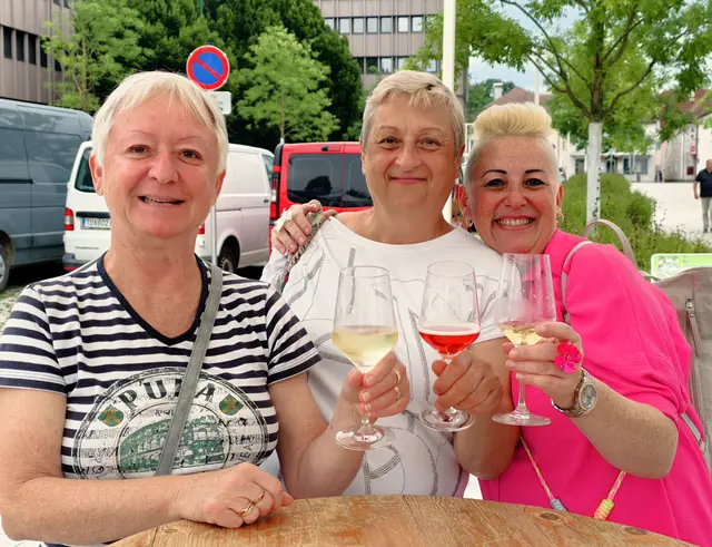 Karoline Krasser, Monika und Monika Losos. | Foto: Christian Nowotny