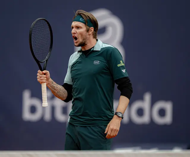 Alexander Bublik jubelte über Finaleinzug! | Foto: Alex Scheuber