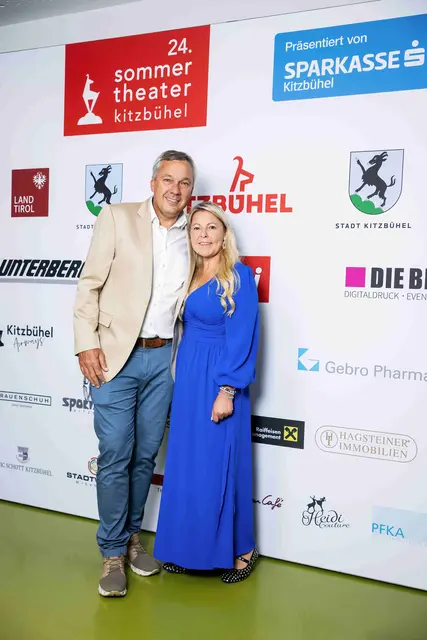 Kitz- &amp; Theaterfans: Fritz "The Cat" und Bettina Strobl. | Foto: Michelle Hirnsberger