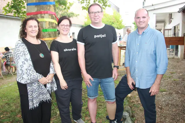 M. Süss, B. Semanek, D. Koch und R. Zonschits. | Foto: Raimund Mold