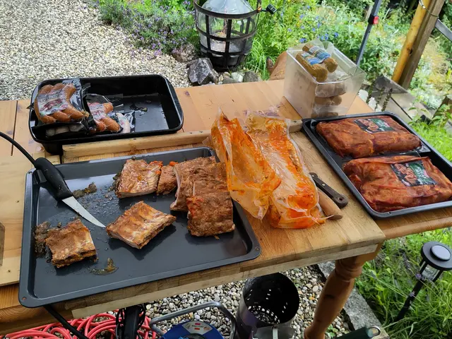 Alles was das Herz begehrt, kam auf den Griller. | Foto: Berger