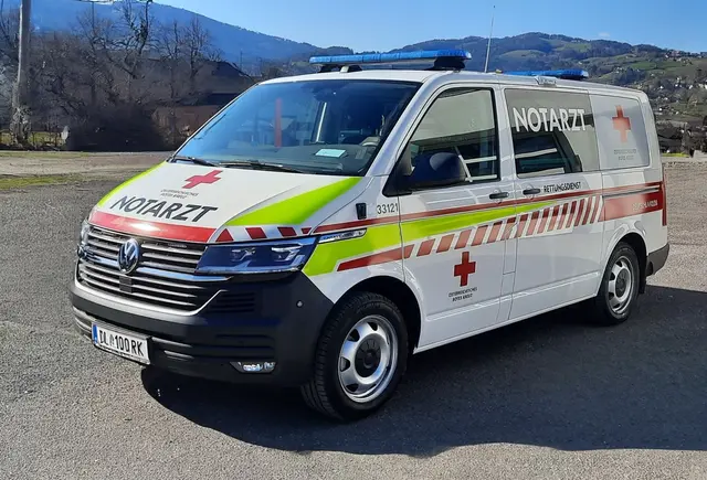 Das aktuelle Notarzt-Einsatzfahrzeug | Foto: Rotes Kreuz Deutschlandsberg