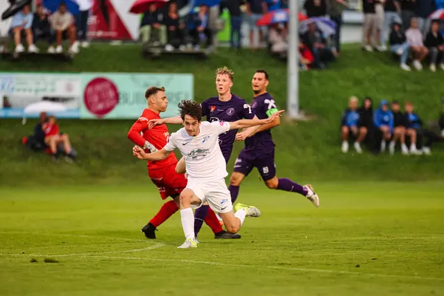 Gallneukirchen erledigte die Pflicht, überzeugte aber nicht durch Schönheit, sondern durch komplizierten Kick. | Foto: Reischl