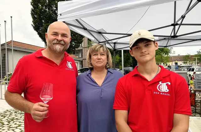 Raimund Bauer, Barbara Paradeiser und Felix Bauer. | Foto: Christian Nowotny