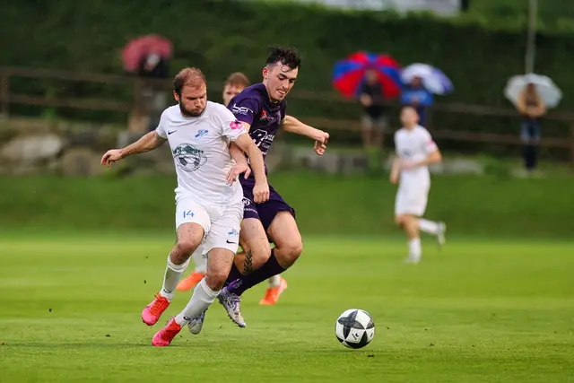 Gallneukirchen erledigte die Pflicht, überzeugte aber nicht durch Schönheit, sondern durch komplizierten Kick. | Foto: Reischl