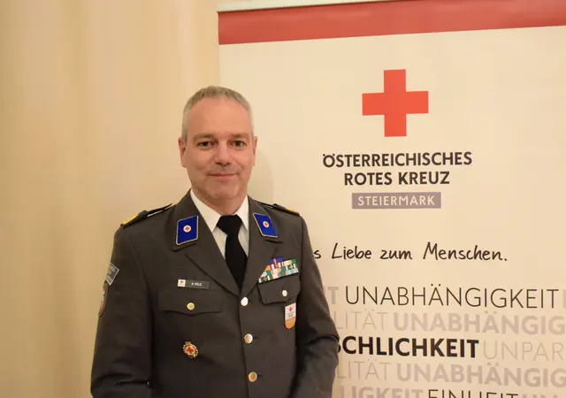 Bernhard Pölzl, Bezirksstellenleiter-Stellvertreter beim Roten Kreuz im Bezirk Deutschlandsberg | Foto: Rotes Kreuz Deutschlandsberg