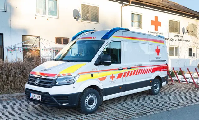 Der moderne Rettungswagen | Foto: Rotes Kreuz Deutschlandsberg
