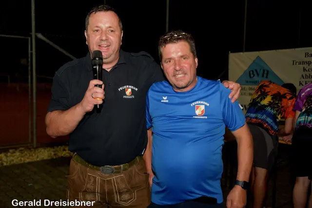 HBI Michael Wurm und Verantwortlicher der Spiele seit 28 Jahren HBM Friedrich Hummer | Foto: Gerald Dreisieber