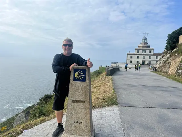 Robert Skalnik auf dem Jakobsweg. | Foto: Robert Skalnik