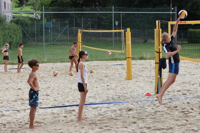 Übung macht auch im Volleyball den Meister | Foto: Gerhard Langmann