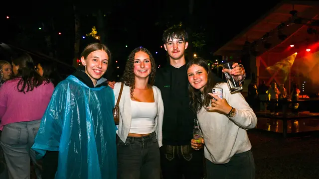 Amelie, Sonja, Tobias und Sina kamen von Altheim nach Audorf | Foto: Dema/Fischer