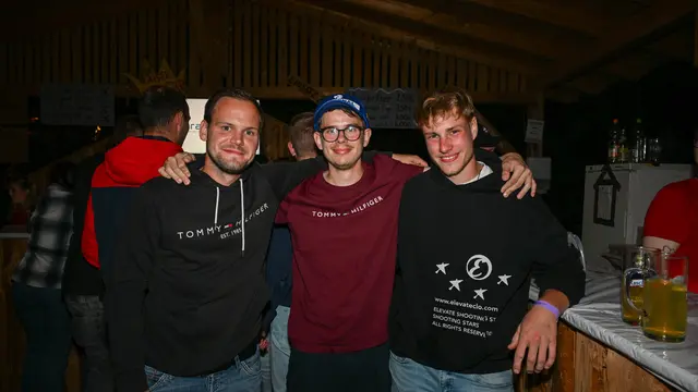 Simon, David und Fabian aus den Benachbarten Aigen am Inn  | Foto: Dema/Fischer