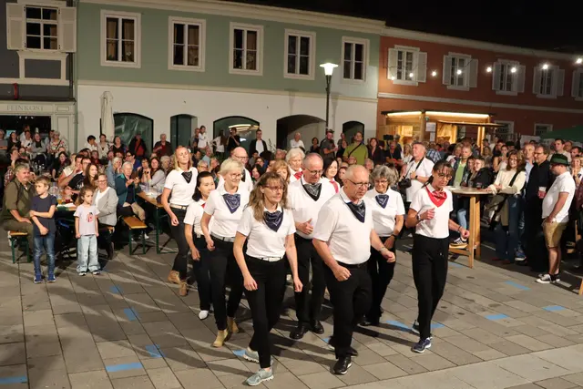 Die White/Silver-Liners in rhythmischer Aktion | Foto: Gerhard Langmann