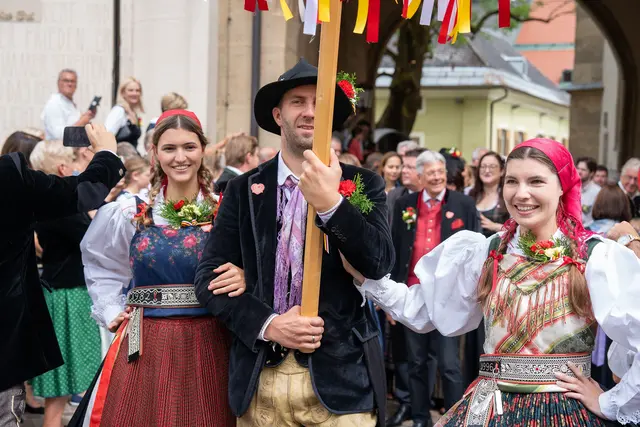Zum 80. Mal wurde am Sonntag der Villacher Kirchtag eröffnet. | Foto: LPD Kärnten/Steinacher