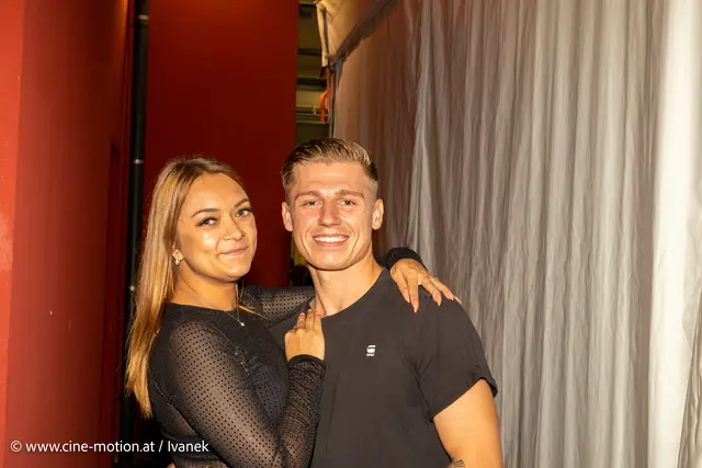 Michelle und Raffael - das junge Liebespaar aus Wien, das besonders hervorstach (vlnr). | Foto: www.cine-motion.at / Ivanek