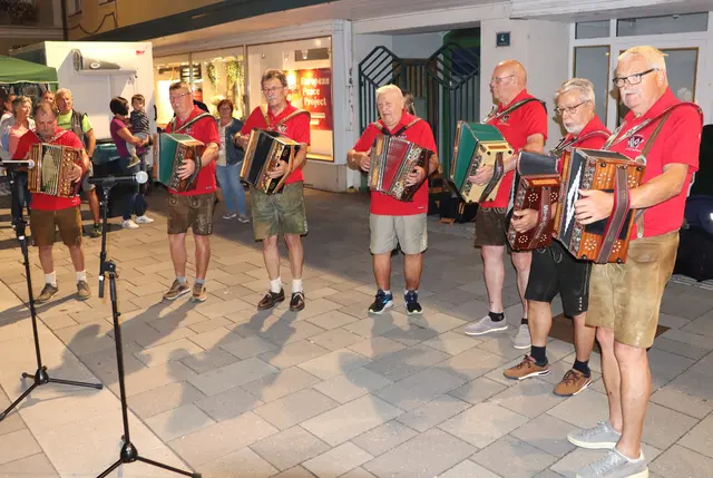 Herberts Harmonikafreunde drückten dem Abend ihren Stempel auf | Foto: Gerhard Langmann