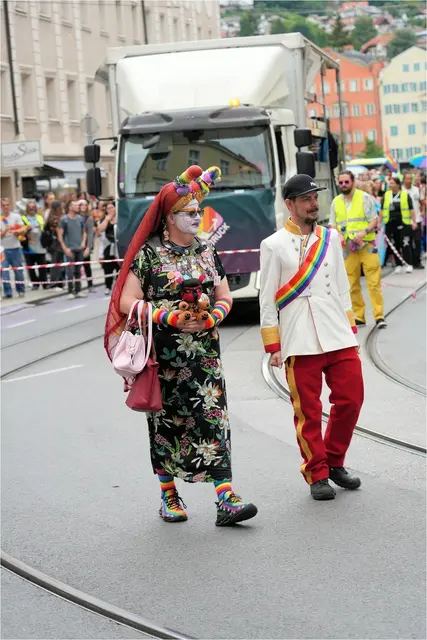 Die Pride Parade 2025 in Innsbruck | Foto: Erich Staudinger