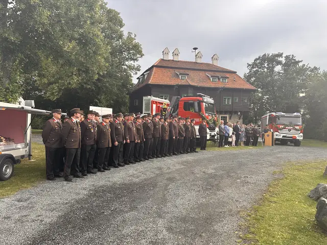 Ein Einblick in die Fahrzeugsegnung  | Foto: Lisa Stöckl 