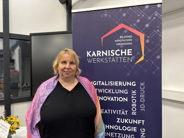 Nicole Mitsche von den Karnischen Werkstätten im Sommergespräch.  | Foto: Mein Bezirk