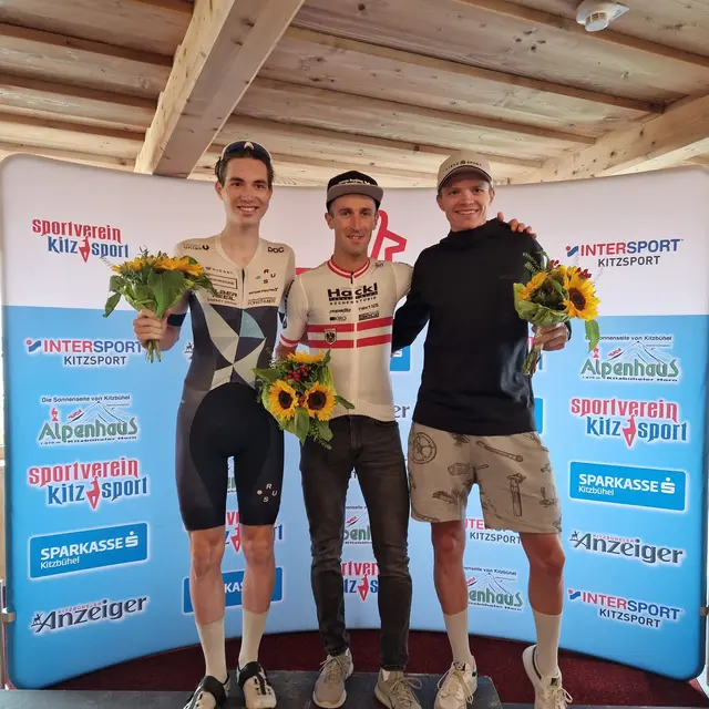 Das Herren-Stockerl. | Foto: SV Kitzsport