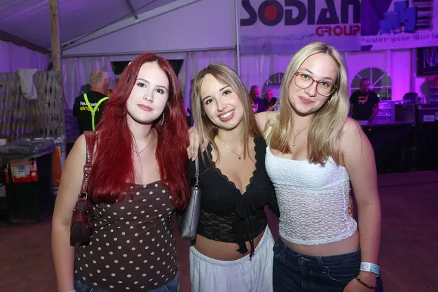 Lisa, Hanna, Hannah aus Aurach | Foto: Helmut Klein