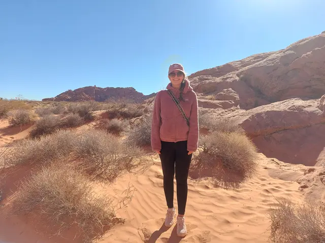 Liese-Marie Piller besuchte den "Valley of Fire State Park" im US-Bundesstaat Nevada. | Foto: Liese-Marie Piller