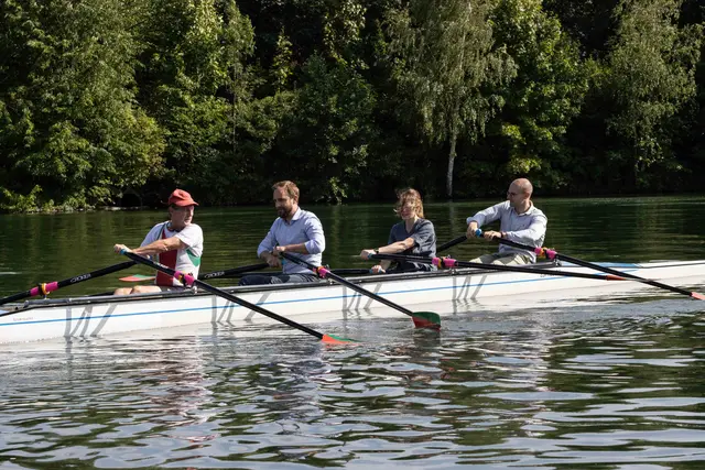 Bei der Regatta stand nicht das Können, sondern der Spaß im Vordergrund. | Foto: Ruderclub Wels