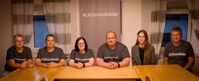 Die Vorstandsmitglieder Rita Schneider, Heidelinde Zeliska, Tamara Schönsgibl, Johannes Fessl, Julia Zeliska und Karl Zeliska. | Foto: LKGmündbleibt