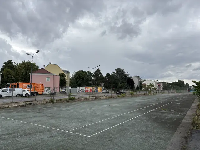 Wer an der Edelsinnstraße stadteinwärts fährt, sieht auf der rechten Seite leerstehende Tennisplätze. Hier berührt seit 2017 kein Ball mehr ein Netz. | Foto: Michael Marbacher/MeinBezirk