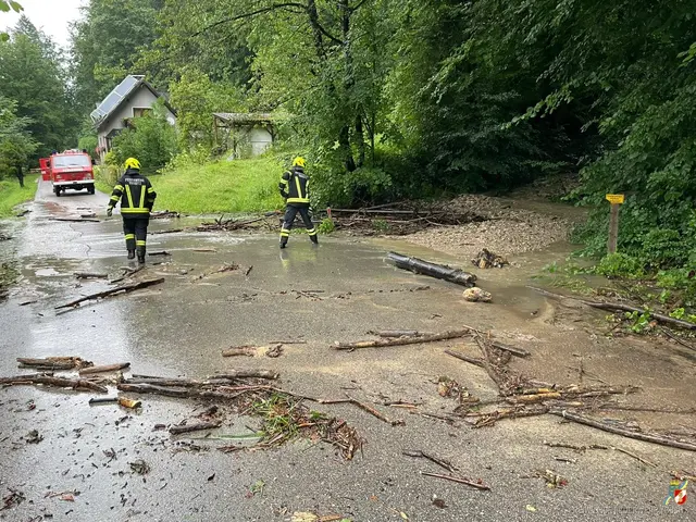 Einsatz in Ybbsitz | Foto: BFKDO/FF Ybbsitz