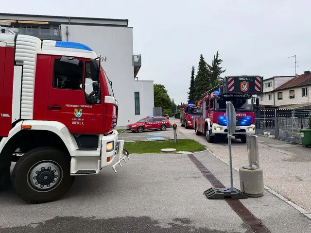 Nach umfangreichen Kontrollen konnten die Floriani wieder einrücken. | Foto: FF Ried