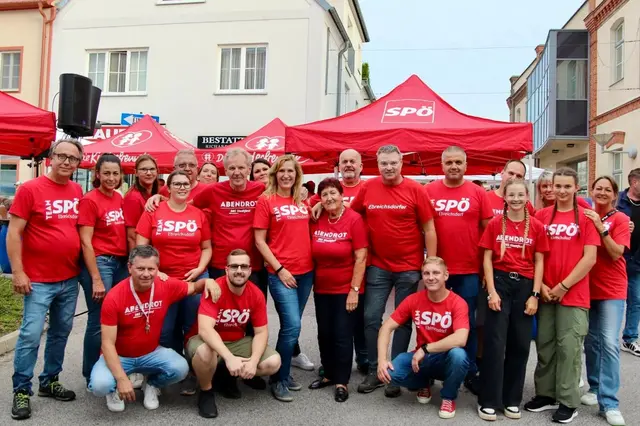 Die SPÖ Ebreichsdorf lud zum Stadtfest "Abendrot". | Foto: SPÖ Ebreichsdorf