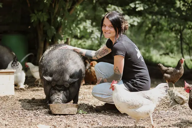 Lisa Starzengruber, Obfrau des Vereins Lima – animals way of liberty. | Foto: Emilia Eibl