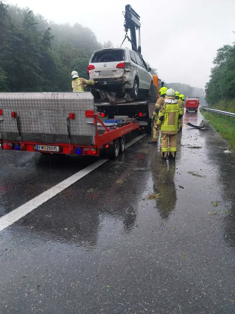 Mehrere Unfälle forderten die Feuerwehr. | Foto: FF Pressbaum
