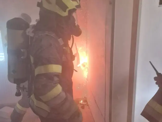 Fünf Feuerwehren wurden zu einem Brand in Ruden alarmiert. | Foto: FF Ruden