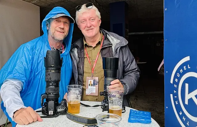 MeinBezirk: Auszeit nach dem Finale (Gerald Habison, Nikolaus Kogler). | Foto: MeinBezirk