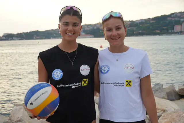 Helena Ferstl-Schmid  und Ena Camdzic belegte bei der U17-ÖM den vierten Platz. | Foto: Helena Ferstl-Schmid