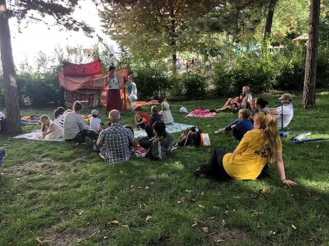 Nur wenige Tage vor dem Schulbeginn können Neubauerinnen und Neubauer noch viel erleben. | Foto: Kindersommer Neubau