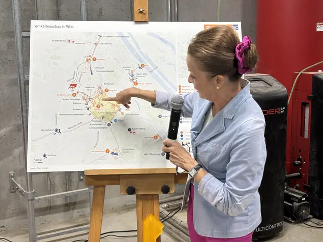 Die neue Zentrale verbindet den Fernkältering um die Wiener Innenstadt mit dem AKH und der Fernkältezentrale Spittelau und schafft so ein zusammenhängendes Netz für den Ersten und die umliegenden Bezirke. | Foto: Fabian Franz/MeinBezirk