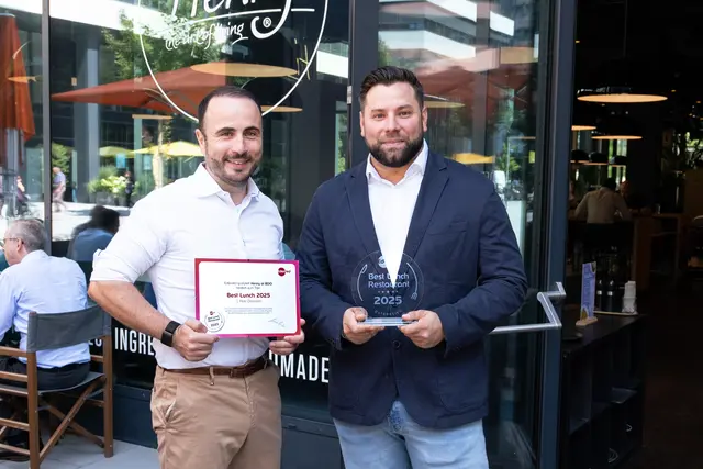 Das "Henry @ BDO" im Erste Campus im Quartier Belvedere darf sich nicht nur über den Landessieg in Wien, sondern gleich über den österreichweiten Titel des "Best Lunch 2025" freuen. | Foto: Edenred