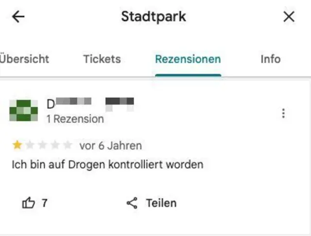 Ja was soll man da noch dazu sagen ... | Foto: Screenshot Google Maps