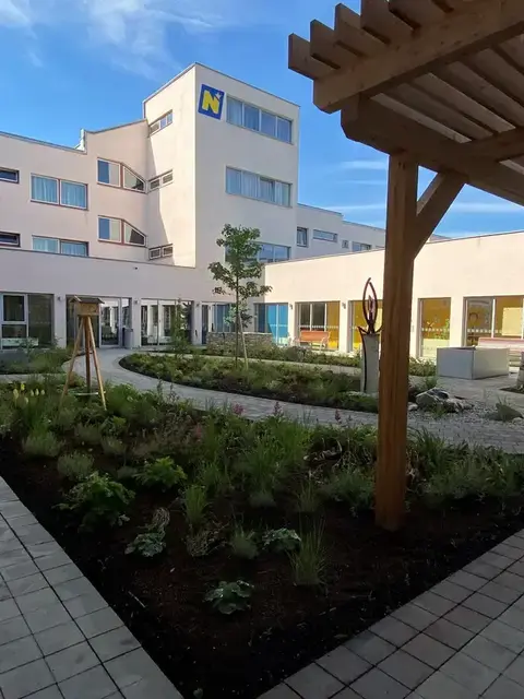 Der Innenhof des Pflege- und Betreuungszentrums Mautern | Foto: Stadtgemeinde Mautern