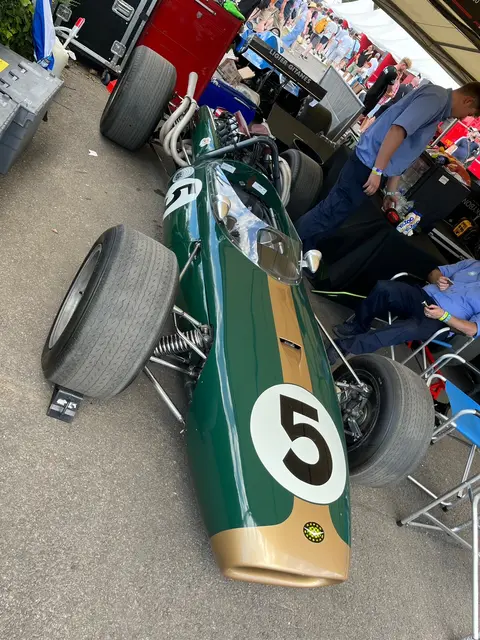 Am Goodwood Festival of Speed in England | Foto: Fenk