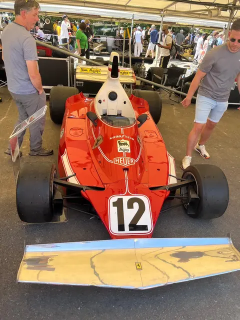 Am Goodwood Festival of Speed in England | Foto: Fenk