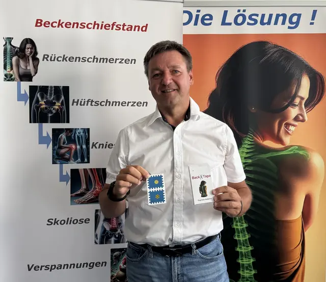 Herbert Renner und sein Team haben eine Lösung zur Unterstützung der Rückengesundheit entwickelt. | Foto: Hannah Hingsamer