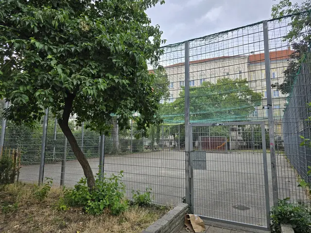 Der Ballspielkäfig kann jetzt von allen genutzt werden.  | Foto: Lukas Ipirotis/MeinBezirk