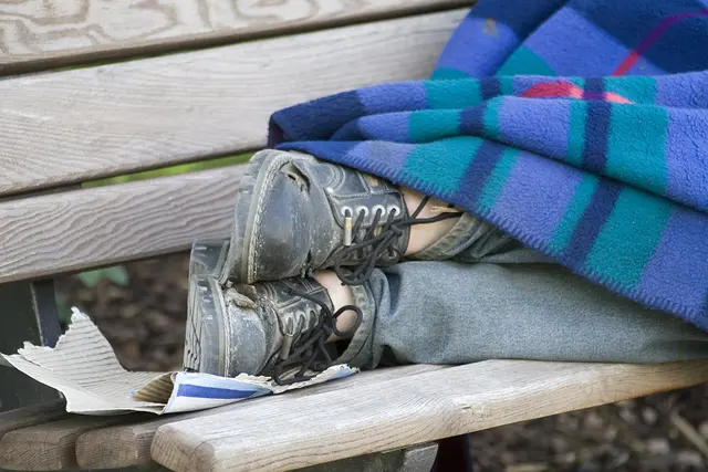 So wie im Winter viele Obdachlose auf Sachspenden wie warme Kleidung angewiesen sind, um nicht zu erfrieren, brauchen wohnungslose Menschen auch im Sommer Unterstützung. | Foto: Alexander Ivanov/Fotolia