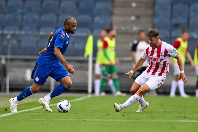 Leicester City und der 1. FC Köln während des Trainingslagers. | Foto: GEPA